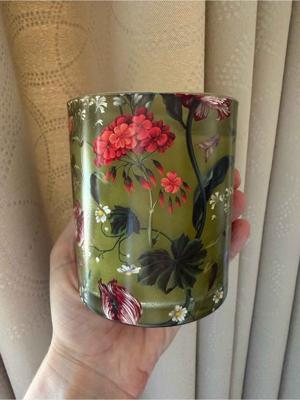 Premier Candle Corporation Botanical Design Candle Wildflower Soy Scented Candle